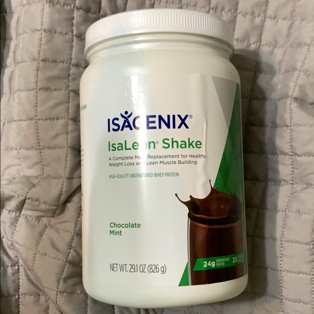 Isagenix chocolate mint shake